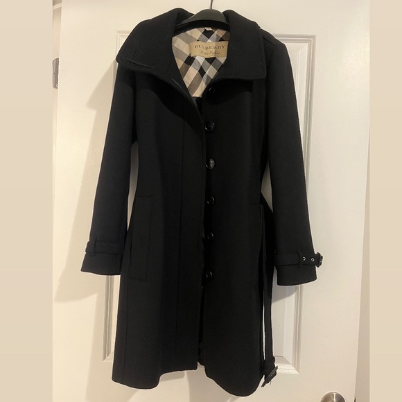 BURBERRY GIBBSMOORE BELTED COAT | US Size 6 - Picture 1 of 8